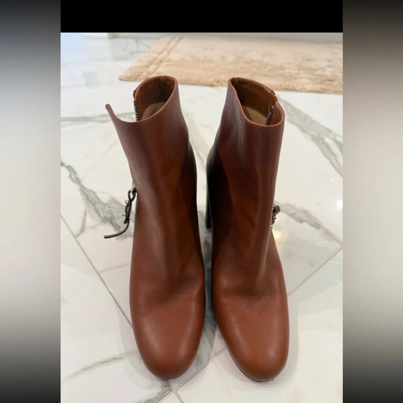 Christian Louboutin Ziptotal 85  Ankle Boots Cuoio - Picture 4 of 8